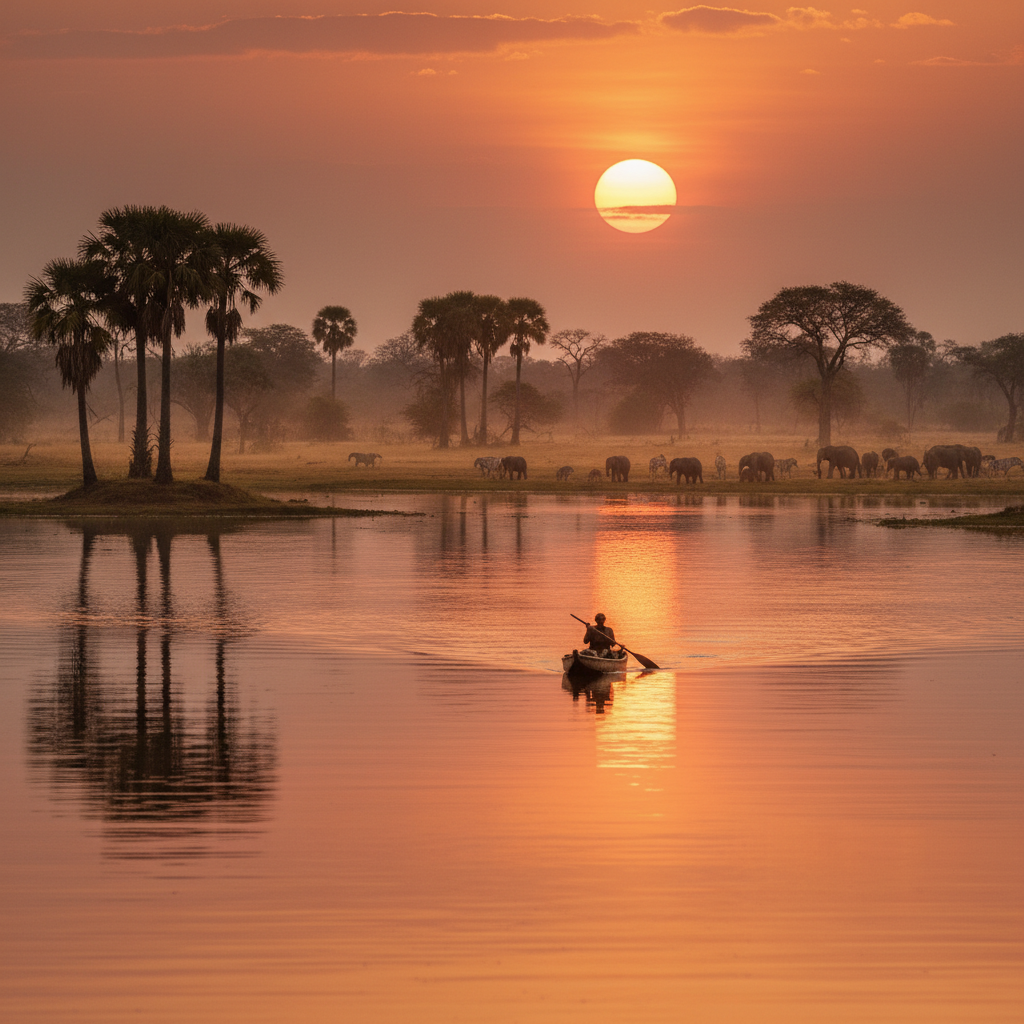 20 Days: SOUTH AFRICA, VIC. FALLS, BOTSWANA AND MOZAMBIQUE — Botswana