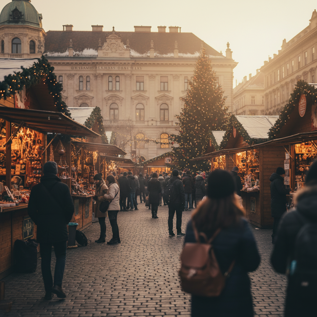 Especial Mercadillo Navidad Budapest del 05 al 08/12