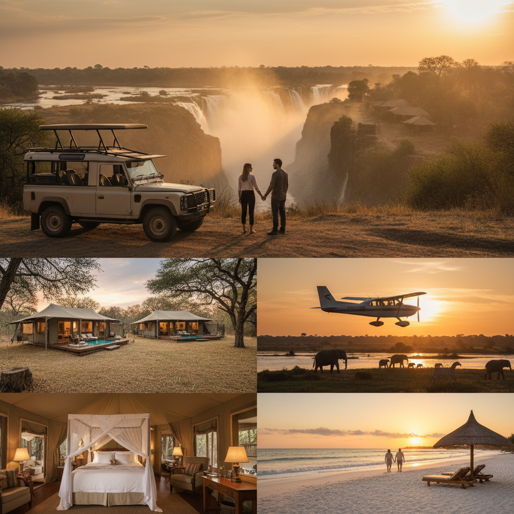16 days: ROMANTIC VICTORIA FALLS, SAFARIS IN BOTSWANA AND ENDING ON THE BEACHES OF MAURITIUS — Botswana