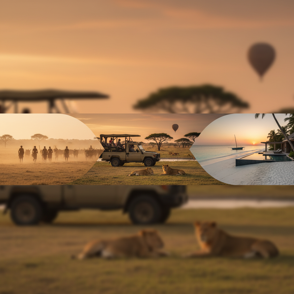 7 days: TANZANIA, MAASAI COMMUNITY, SAFARIS & ZANZIBAR EXTENSION