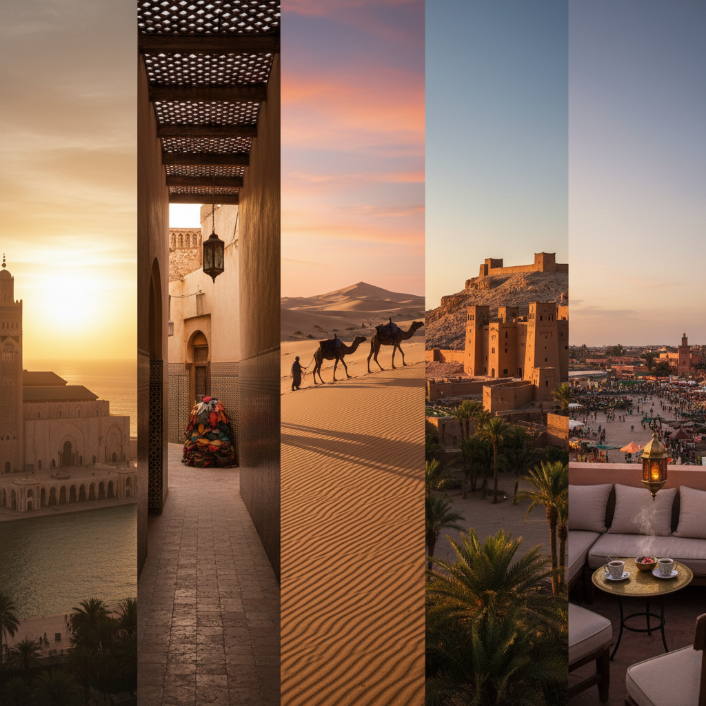 8 days visiting: Casablanca, Fez, Merzouga Dunes, Ouarzazate and Marrakech — Morocco